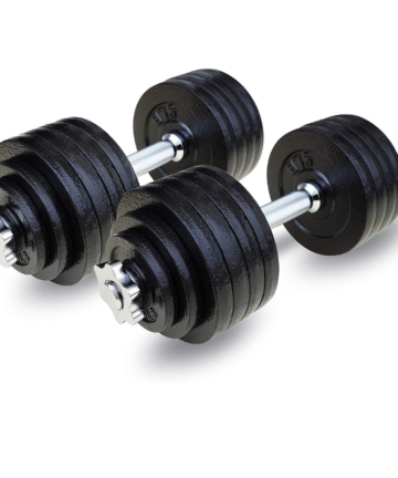 unipack-adjustable-weight-cast-iron-dumbbells-set-105lbs-fitness-action